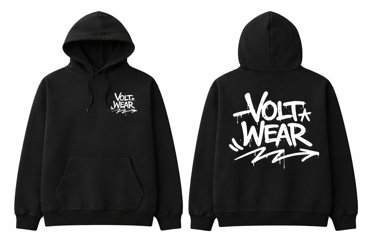 Voltwear Graffiti Hoodie