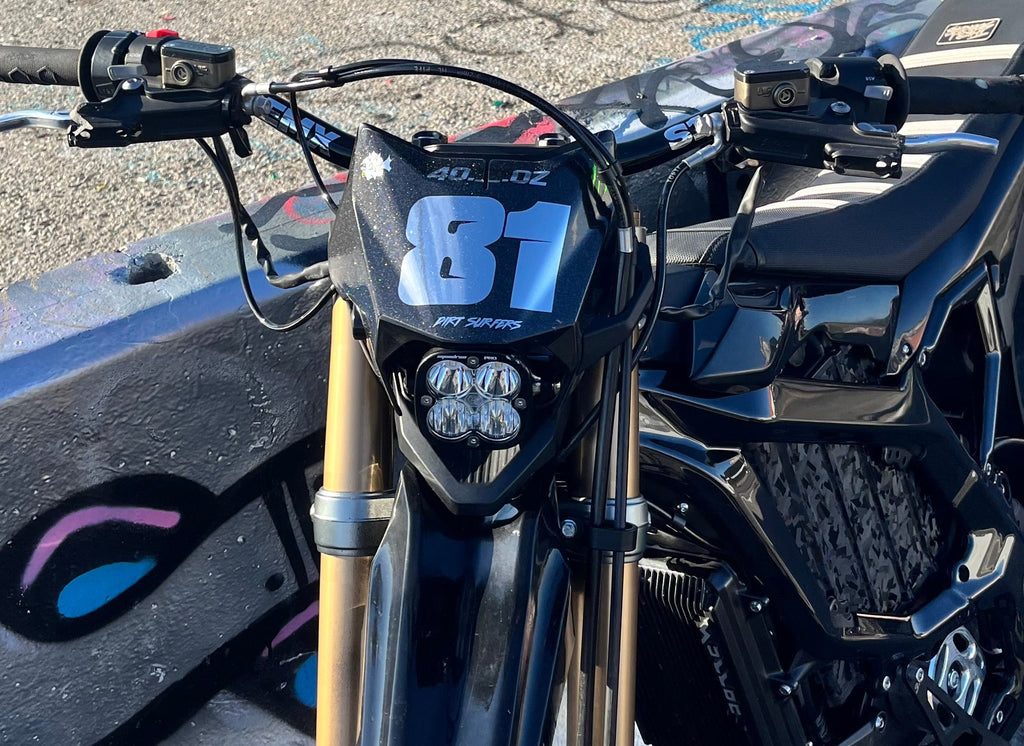 GLOSS BLACK SURRON ULTRA BEE HANDLEBARS.( pre order - 1 Week to ship)