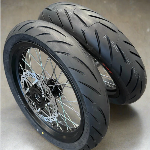 Black Surron Ultra Bee Supermotos