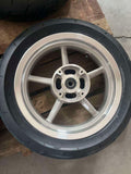 Tuttio/Razor Silver Supermoto wheels